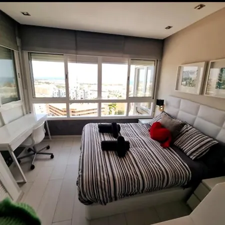 Estudio I Vistas Mar, Cerca Tren Y Malaga Апартаменты Торремолинос