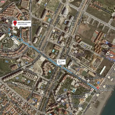 شقة Estudio I Vistas Mar, Cerca Tren Y Malaga